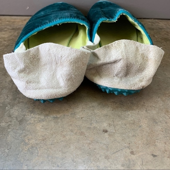 Plae Thai-Ha Turquoise Slippers Size 9.5 - Picture 11 of 11